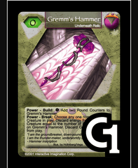 Gremm's Hammer - Foil